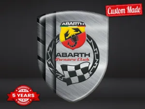 Fiat Abarth Pegatinas Negocio Personalizadas Modernas Máximo